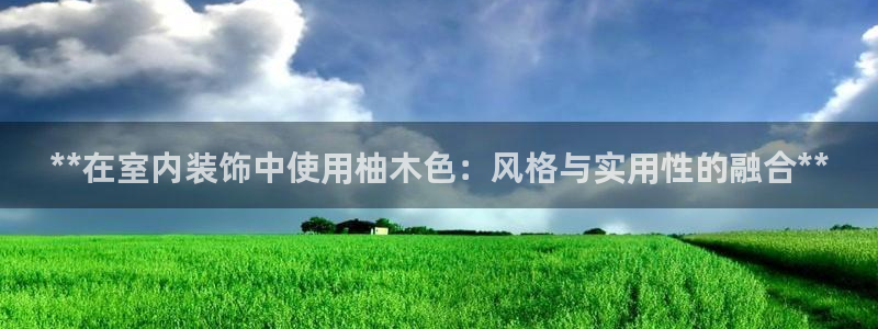 和记网页版登陆：**在室内装饰中使用柚木色：风格与实用性的融合**