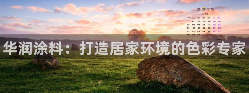 和记平台登陆：华润涂料：打造居家环境的色彩专家