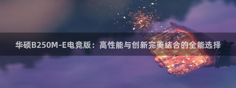 小艾电竞平台：华硕B250M-E电竞版：高性能与创新完美结合的全能选择