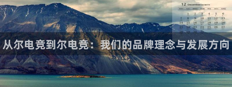 小艾电竞app：从尔电竞到尔电竞：我们的品牌理念与发展方向