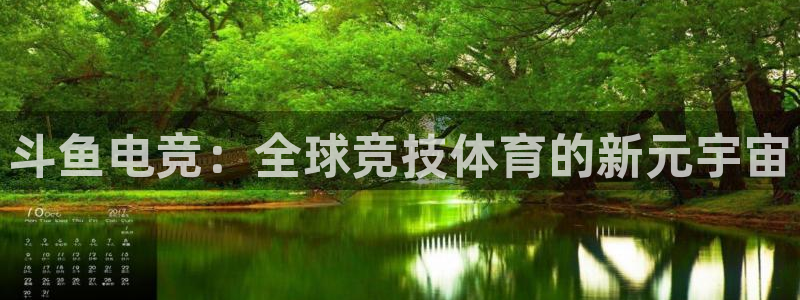 小艾电竞：斗鱼电竞：全球竞技体育的新元宇宙