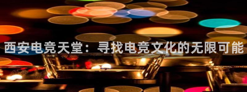 小艾电竞平台官方网：西安电竞天堂：寻找电竞文化的无限可能