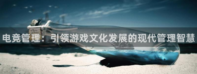 小艾电竞app：电竞管理：引领游戏文化发展的现代管理智慧