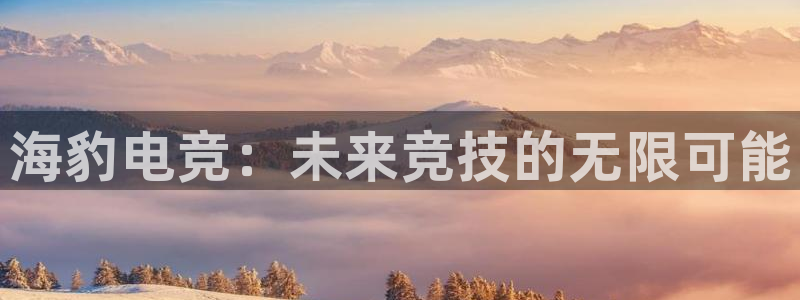 小艾电竞官网：海豹电竞：未来竞技的无限可能