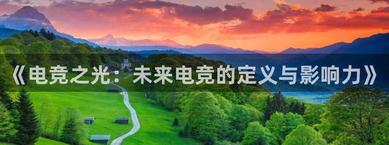 小艾电竞app：《电竞之光：未来电竞的定义与影响力》